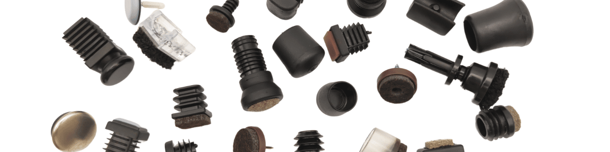 De eigenschappen van rubber en vilt