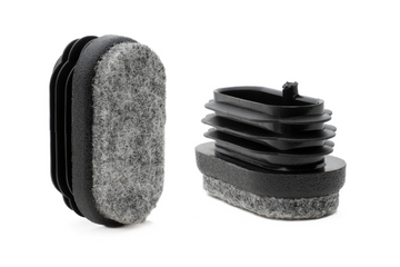 Zaślepka owalna z filcem